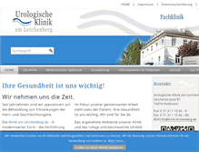 Tablet Screenshot of klinik-lerchenberg.de